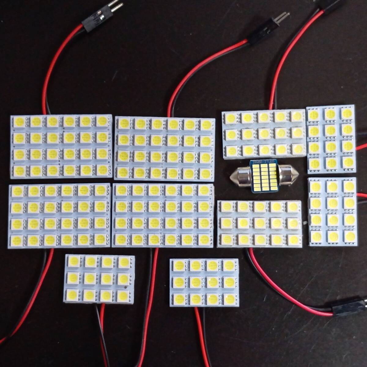 20系 アルファード 超爆光! T10 LED ルームランプ 11個セット トヨタ /s24/s15/s12/t28拍卖