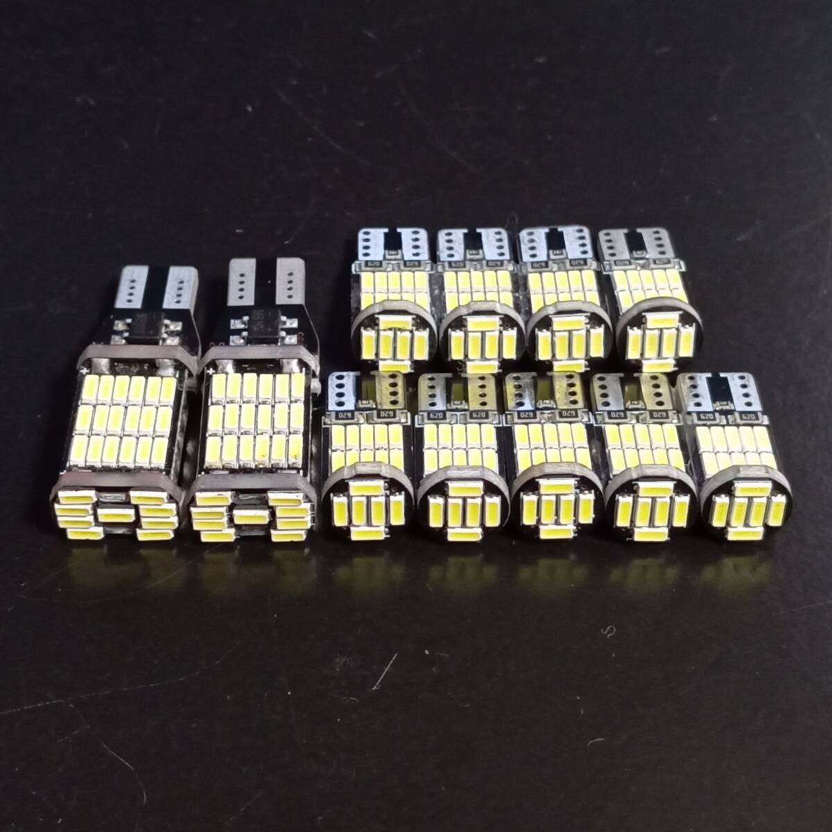 M900A M910A ルーミー超爆光!T10 LED ルームランプ ナンバー灯 バックランプ 11個セット ホワイト トヨタ /45/26拍卖