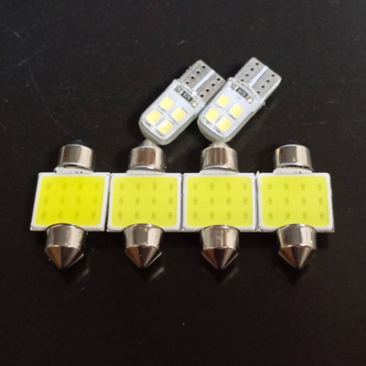 RK5 RK6 ステップワゴンスパーダ 超爆光! T10 LED ルームランプ 6個セット ホワイト ホンダ /t31/c8拍卖