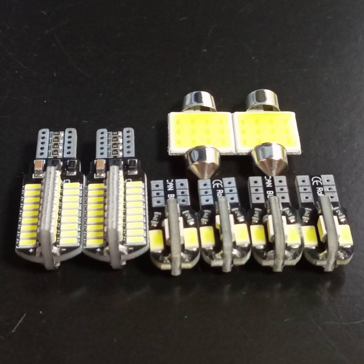 爆光8個セット!プロボックス NHP160V バックランプ ポジション球 ナンバー灯 T10 LED ルームランプ トヨタ ホワイト /72/8/t31/拍卖