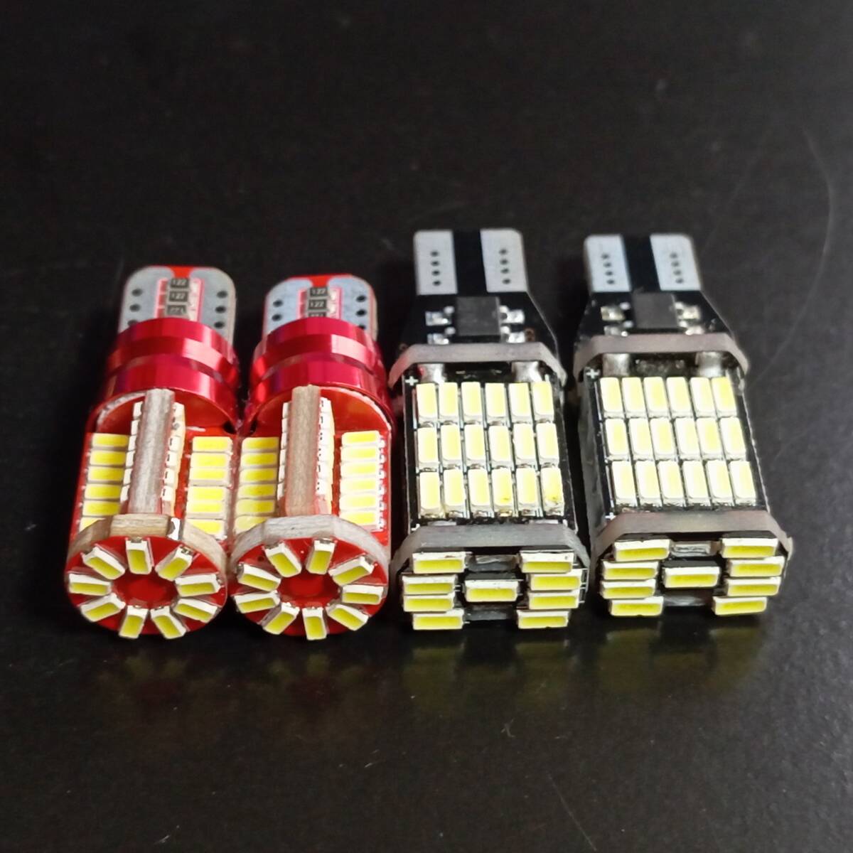 L375/385S タントカスタム 爆光!バックランプ スモール ポジション球 t10 LED 4点セット ホワイト ダイハツ/45/57/拍卖