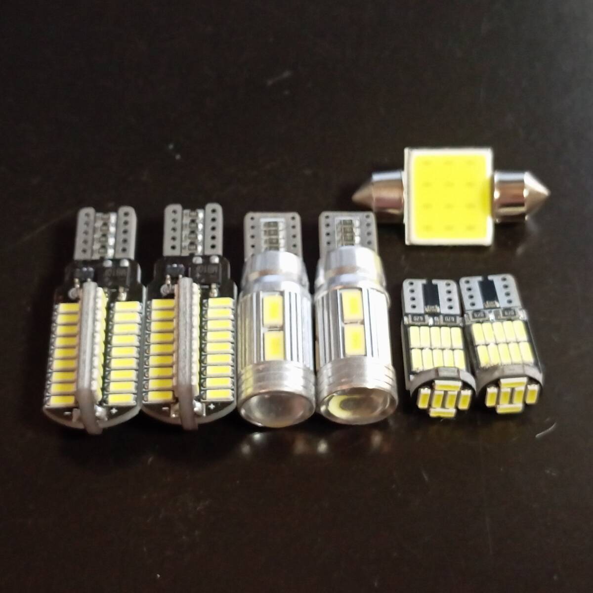 JB23W ジムニー 超爆光! T10 LED ルームランプ バックランプ ポジション球 ナンバー灯 7個セット スズキ /72/10/t31/26拍卖