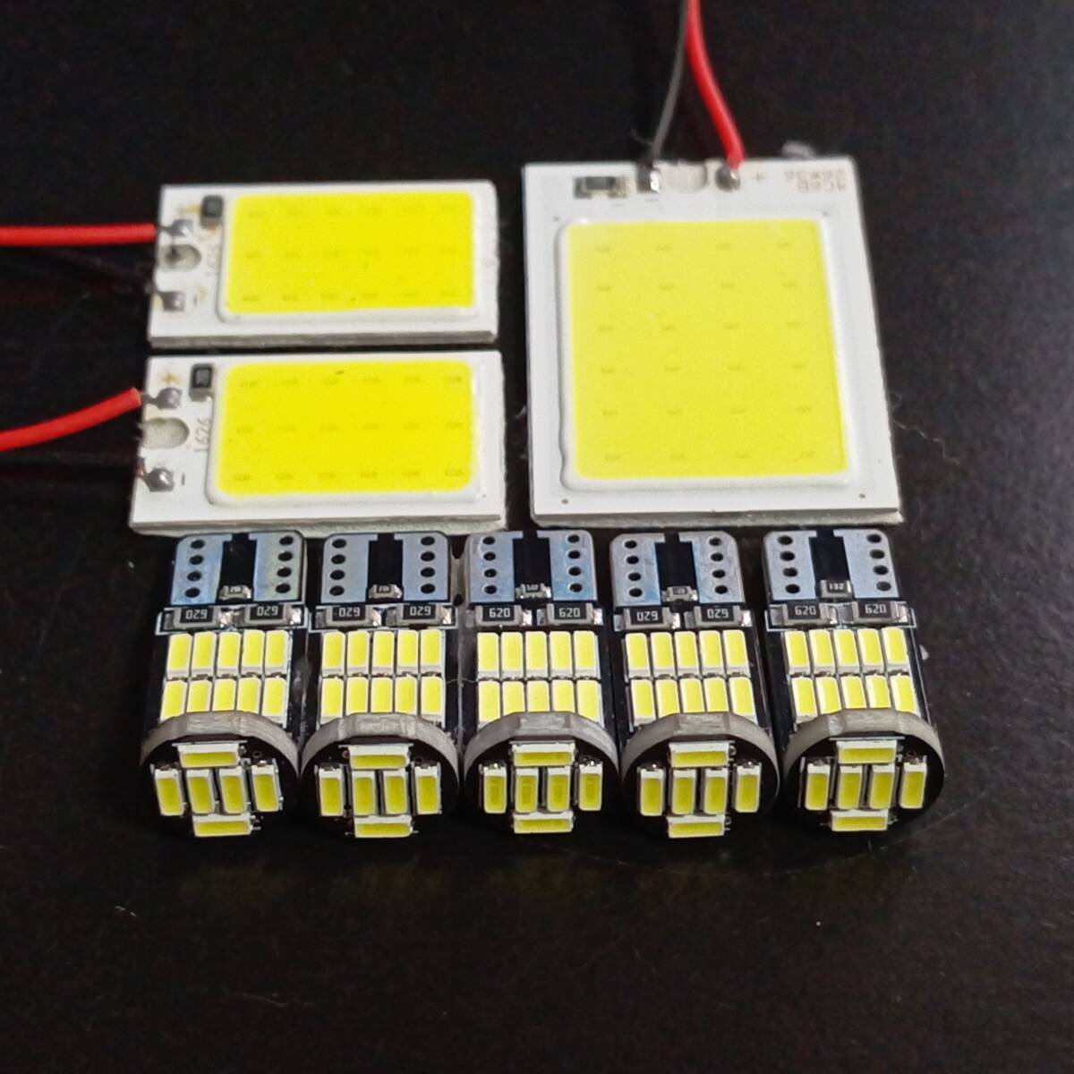 ZVW52 プリウス PHV 超爆光!T10 LED ルームランプ 8個セット ホワイト トヨタ /c24/c18/26拍卖