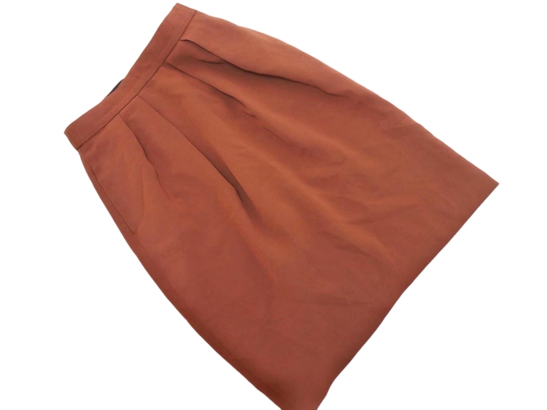 ネコポスOK SHIPS シップス タイト スカート size36/茶 ■■ ☆ fha4 レディース拍卖