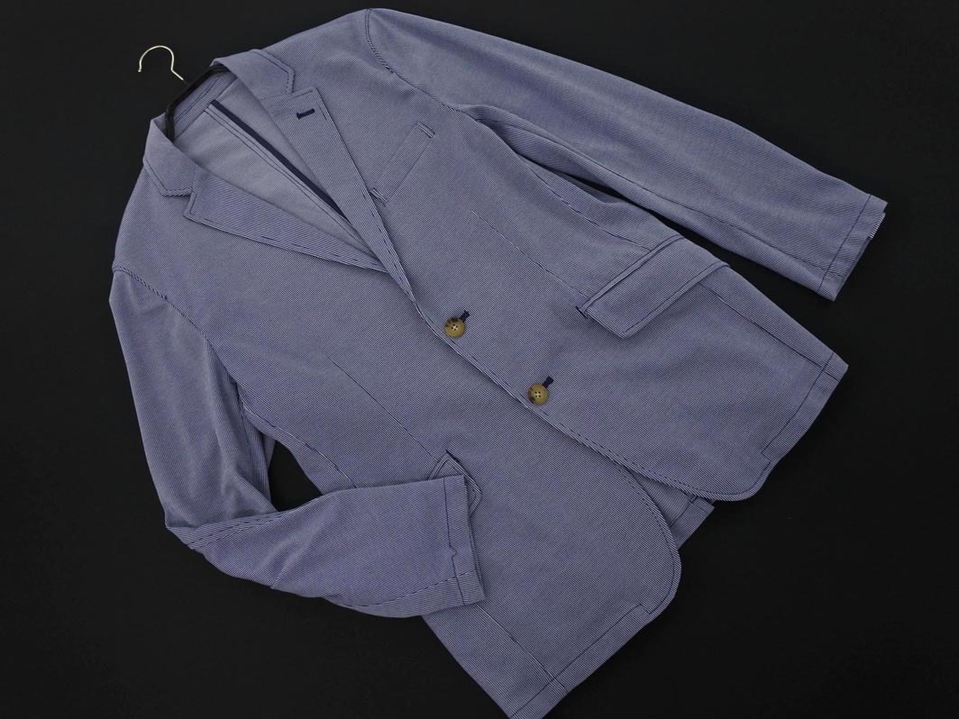 MEN’S BIGI メンズビギ テーラード ジャケット size02/青 ■◇ ☆ fhb9 メンズ拍卖