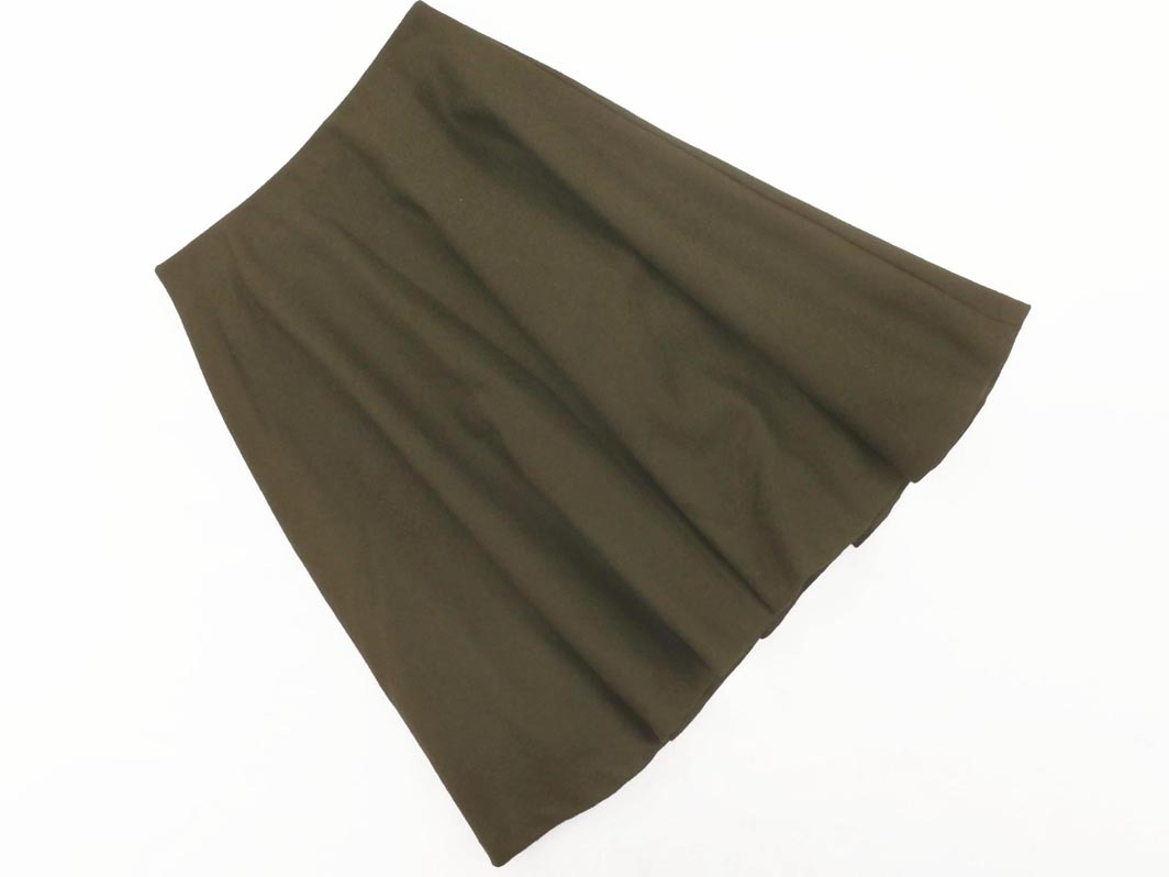 ROPE ロペ ウール100% フレア スカート size38/モスグリーン ◇■ ☆ fhc1 レディース拍卖