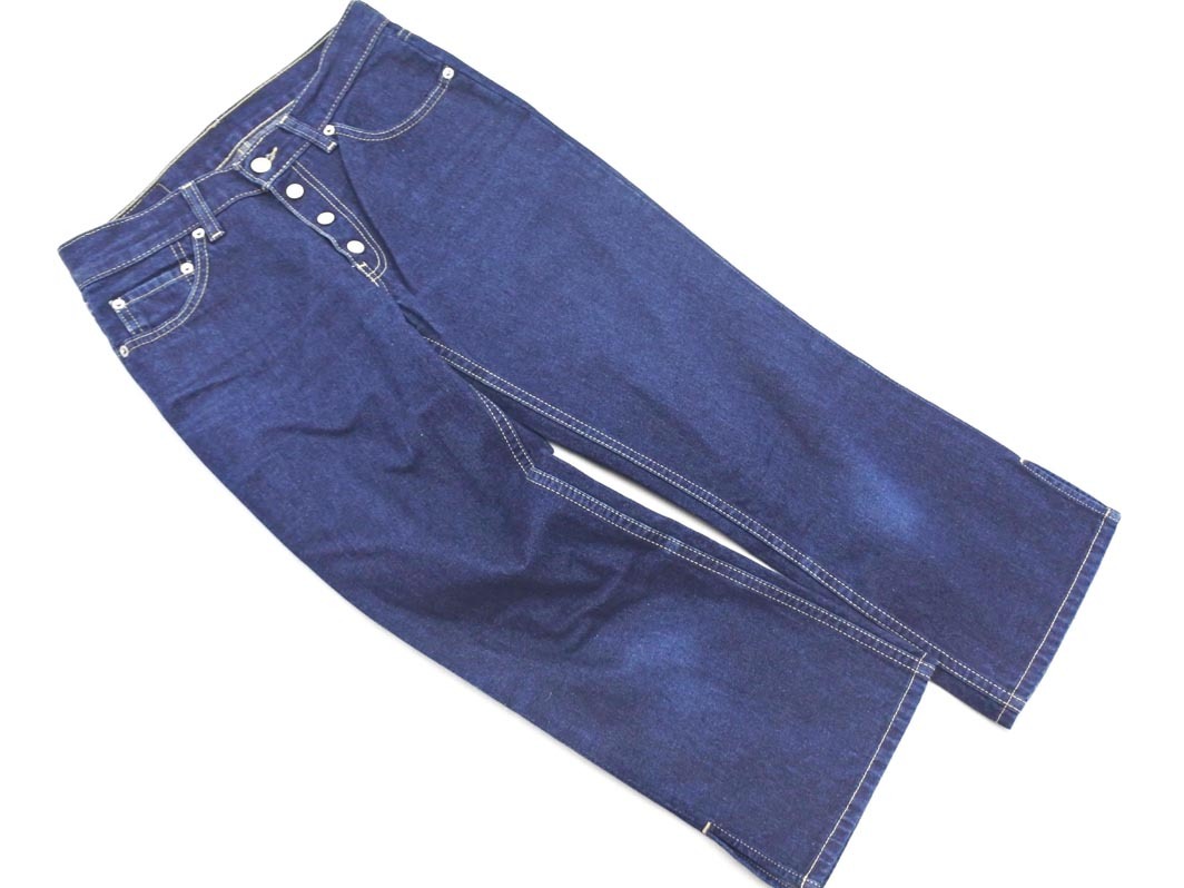 LEVI’S リーバイス 49023 ボタンフライ デニムパンツ size27/紺 ■■ ☆ fhc5 レディース拍卖
