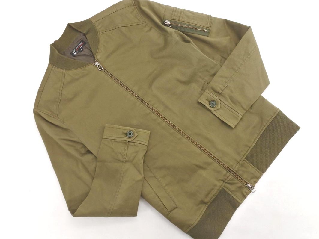 MICHEL KLEIN ミッシェルクラン MA 1 ミリタリー ジャケット size48/カーキ ◇■ ☆ fhc6 メンズ拍卖