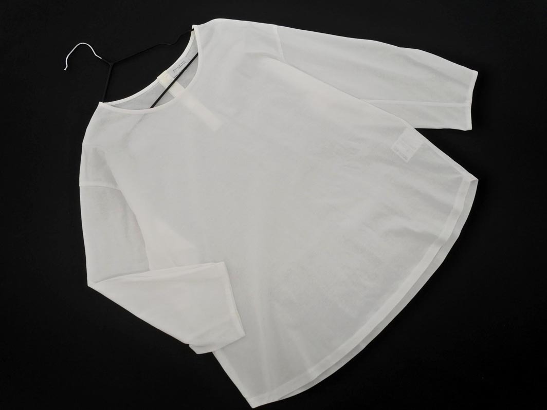 ネコポスOK MACKINTOSH PHILOSOPHY マッキントッシュフィロソフィー カットソー ブラウス シャツ size38/白 ◇■ ☆ fhc7 レディース拍卖
