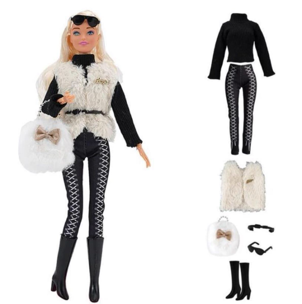 フルコーデセットリカちゃん・バービー・ジェニー・お人形さん用拍卖