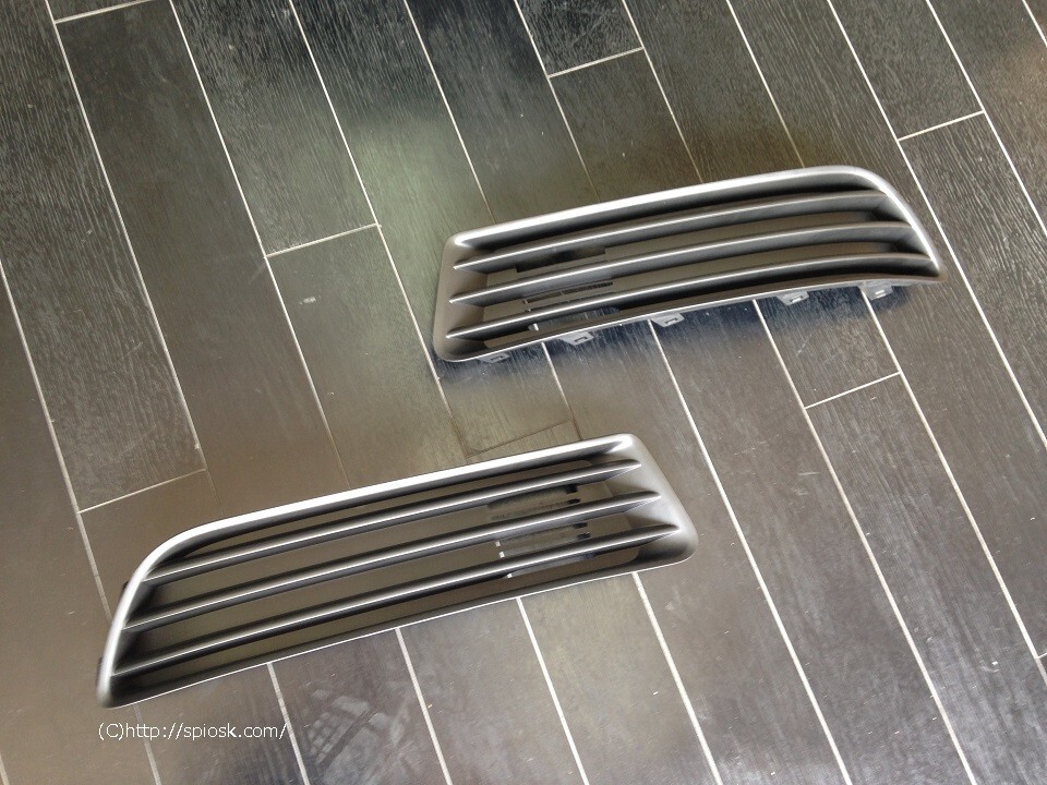 スズキ キザシ 海外仕様純正パーツ フォグランプカバー RE91S RF91S Kizashi フォグランプレスバンパーベゼル拍卖