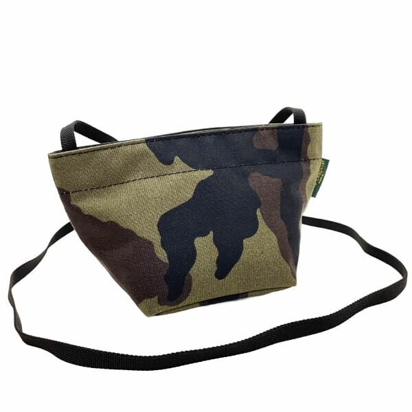 14663 エルベシャプリエ クロスボディー 舟型 ショルダーバッグ XS ナイロン カモフラージュ 迷彩 1927W拍卖