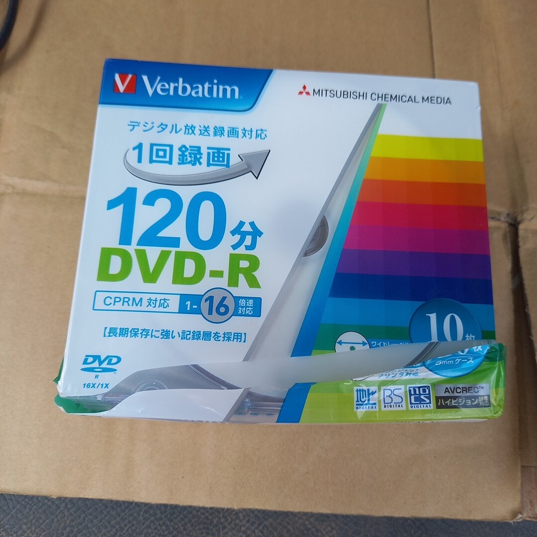DVD-R 120分 10枚入り 未使用 パッケージ敗れあり みしの 16倍速対応 4.7gb拍卖