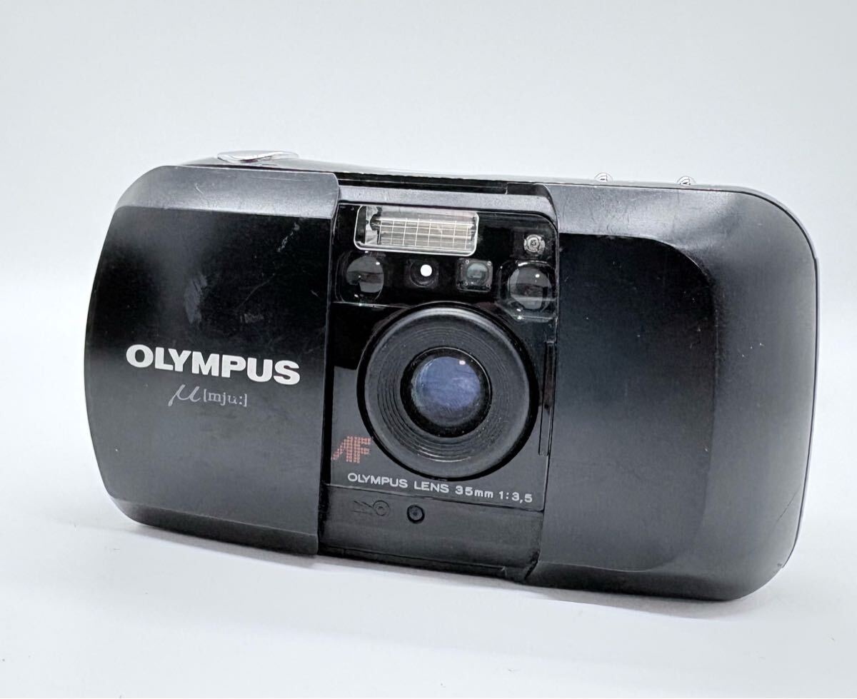 ★訳あり大特価★ OLYMPUS オリンパス μ 初代 コンパクトフィルムカメラ #10866#84#01#08拍卖
