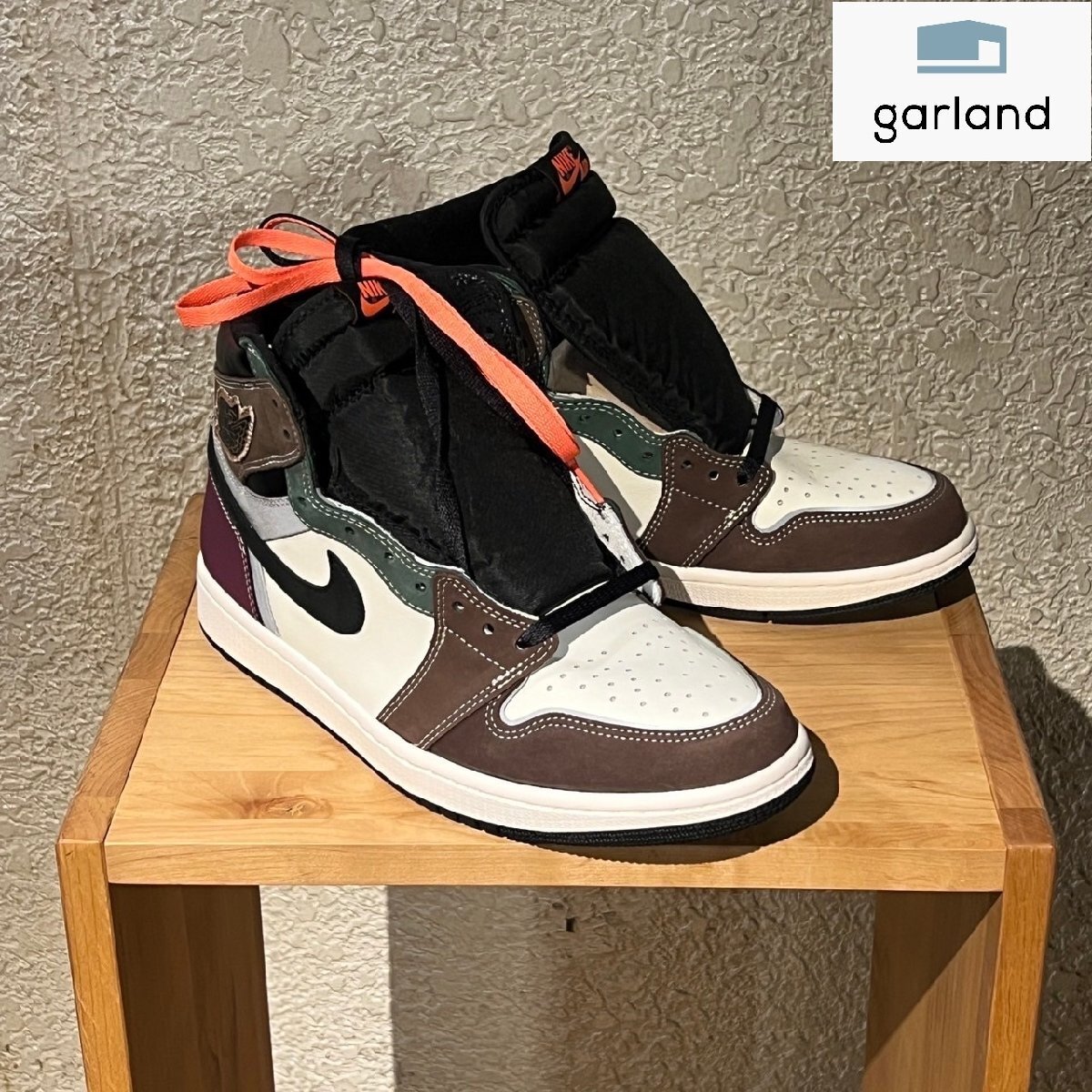 未使用品 ナイキ NIKE AIR JORDAN 1 HIGH OG Hand Crafted エア ジョーダン ハイカット スニーカー拍卖