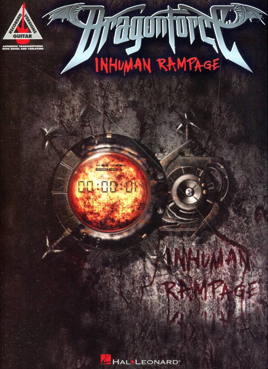 Dragonforce ドラゴンフォース Inhuman Rampage インヒューマン ランペイジ 絶版 Through the Fire and Flames Operation Ground and Pound拍卖