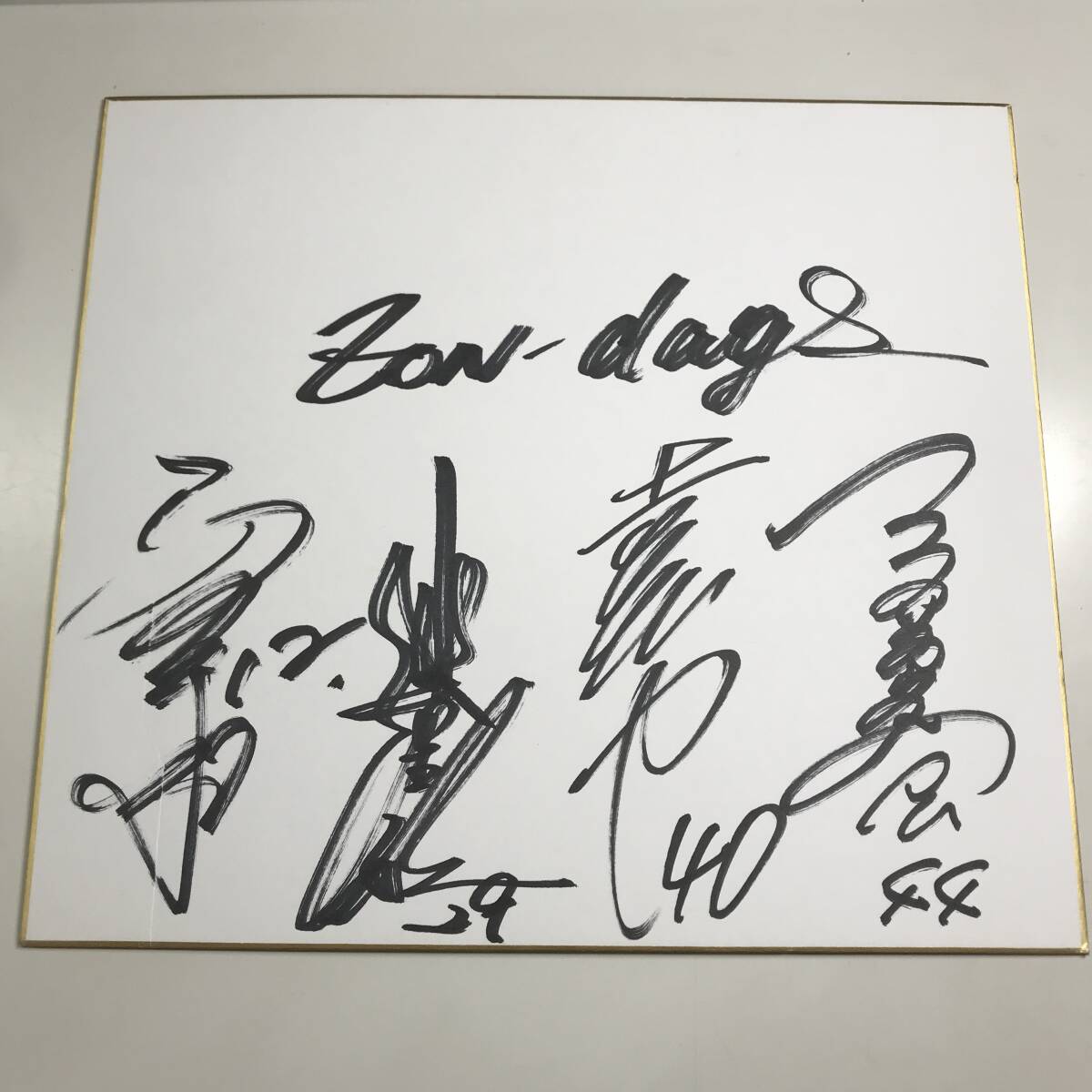 25K306 レ 福岡ドンタクズ 直筆サイン色紙 プロ野球マスターズリーグ プロ野球選手 色紙拍卖