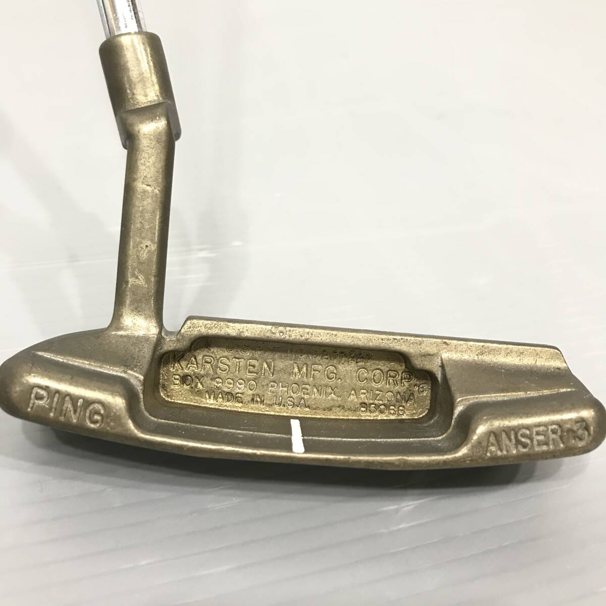 25K343 4 PING ピン パター ANSER3 ANNSER3 85068 KARSTEN MFG 中古拍卖