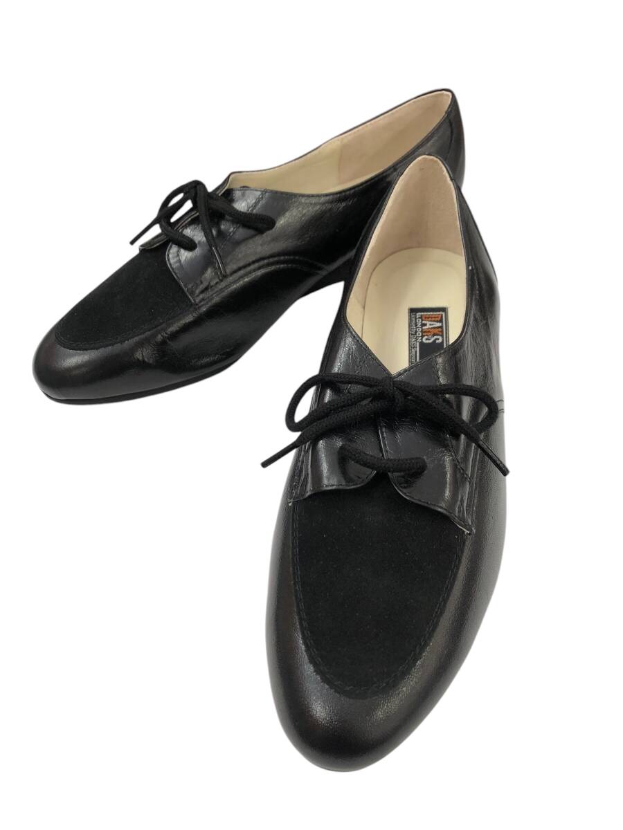 24R573 1 未使用に近い DAKS LONDON ダックス 靴 23㎝ EEE 革 レディース シューズ拍卖