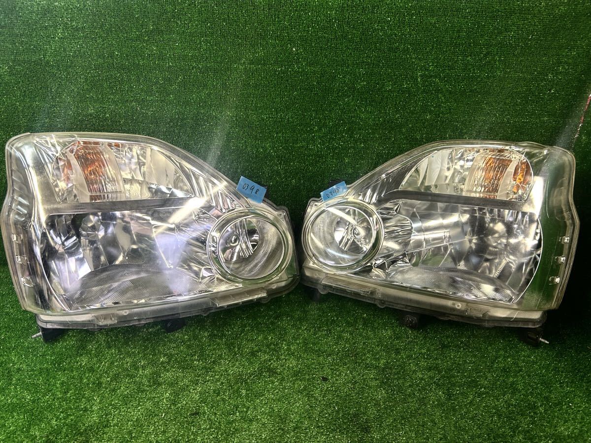 0398-250821 エクストレイル T31 ハロゲン ヘッドライト 左右セット 日産 NISSAN (D)拍卖