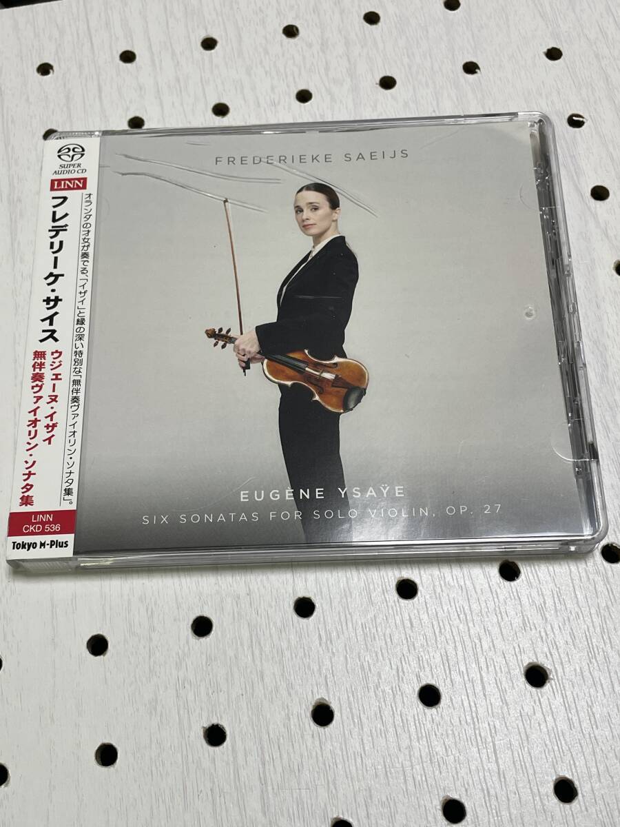 LINN 輸入盤 SACD フレデリーケ・サイス ウジェーヌ・イザイ 無伴奏ヴァイオリン・ソナタ集拍卖