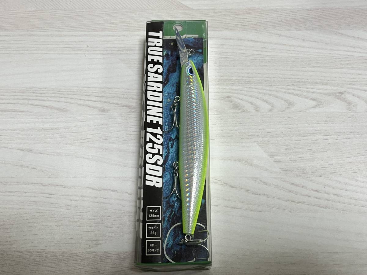 ⑦ ■■ 新品 アズーロ トゥルーサーディン 125SDR 26g【チャート】スローシンキング Azzurro ■■ S7.08拍卖