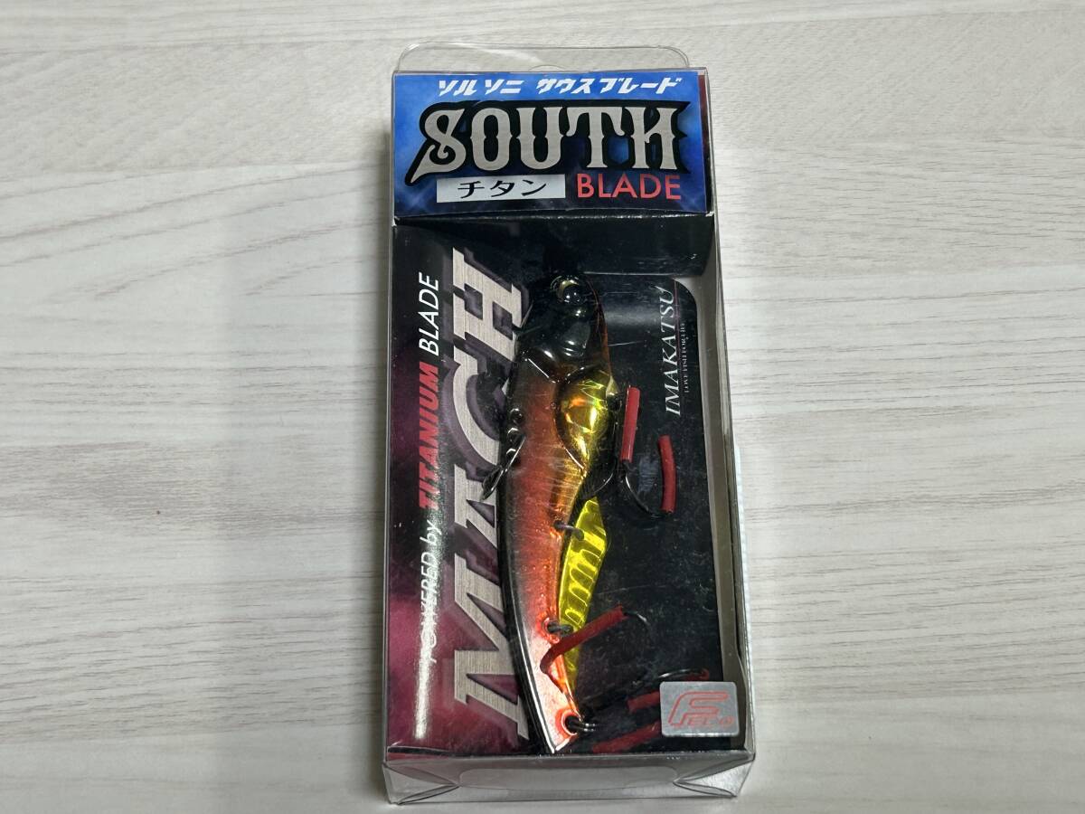 ■■ 新品 イマカツ ソルティマッハソニック サウスブレード 20g チタン【ファイアースポーン】ソルソニ IMAKATSU ■■ S2.08拍卖