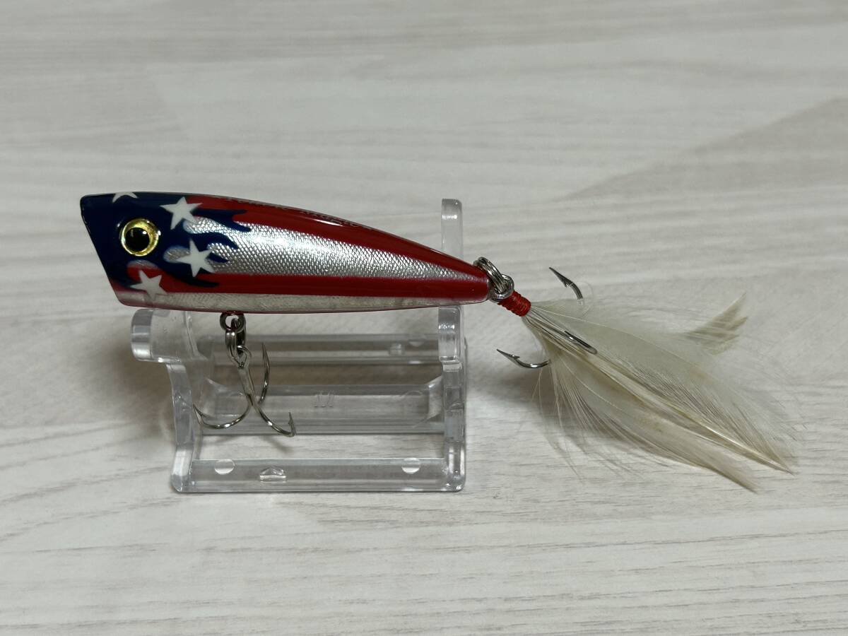 ■■ 美品 ダイリツ イエローマジック 60㎜ 7.3g【星条旗カラー】DAIRITSU Yellow Magic ■■ C4.08拍卖