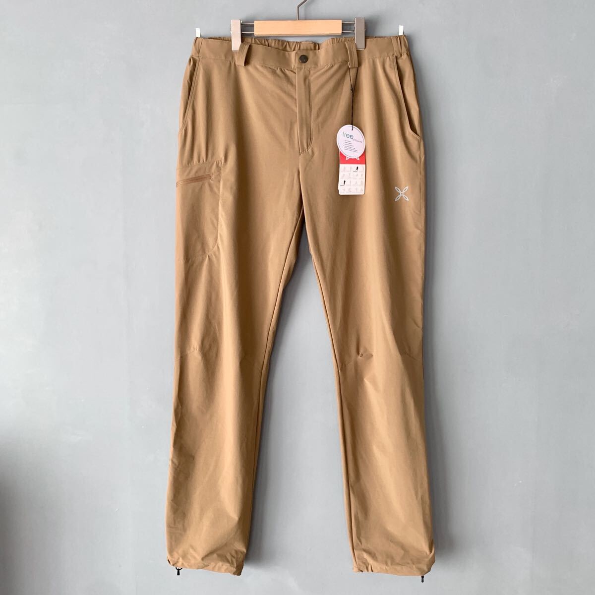 MONTURA Smart Travel Pants モンチュラ ストレッチ トラベルパンツ ライトブラウン アウトドア拍卖