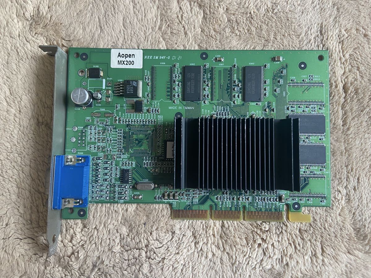 Nvidia GeForce2 MX200 AGP拍卖