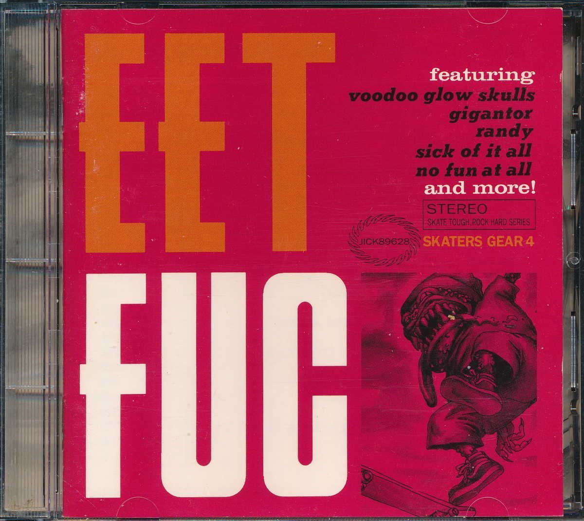 90年洋楽┃オムニバス│VA┃イート・ファック~スケーターズ・ギア4~┃ジムコジャパンJICK-89628│1995.06.01年│2500円┃管理7389拍卖