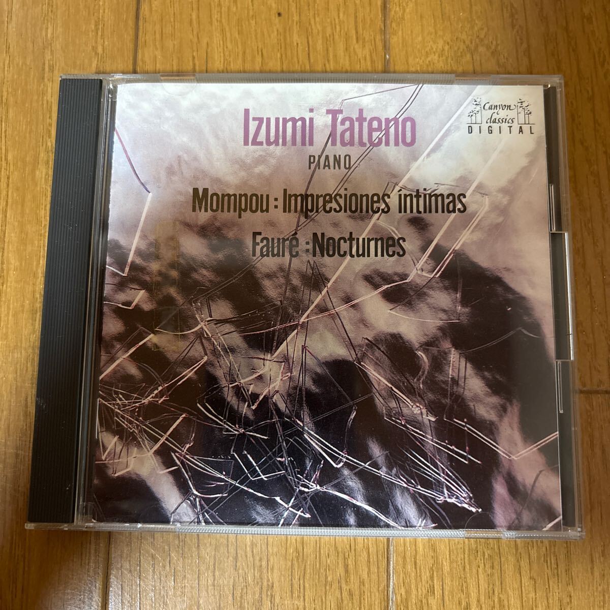 【美品】CD IZUMI TATENO PIANO フェデリコ・モンポウ組曲「内なる印象」ガブリエル・フォーレ夜想曲集 第1番〜第6番 舘野泉(ピアノ)拍卖