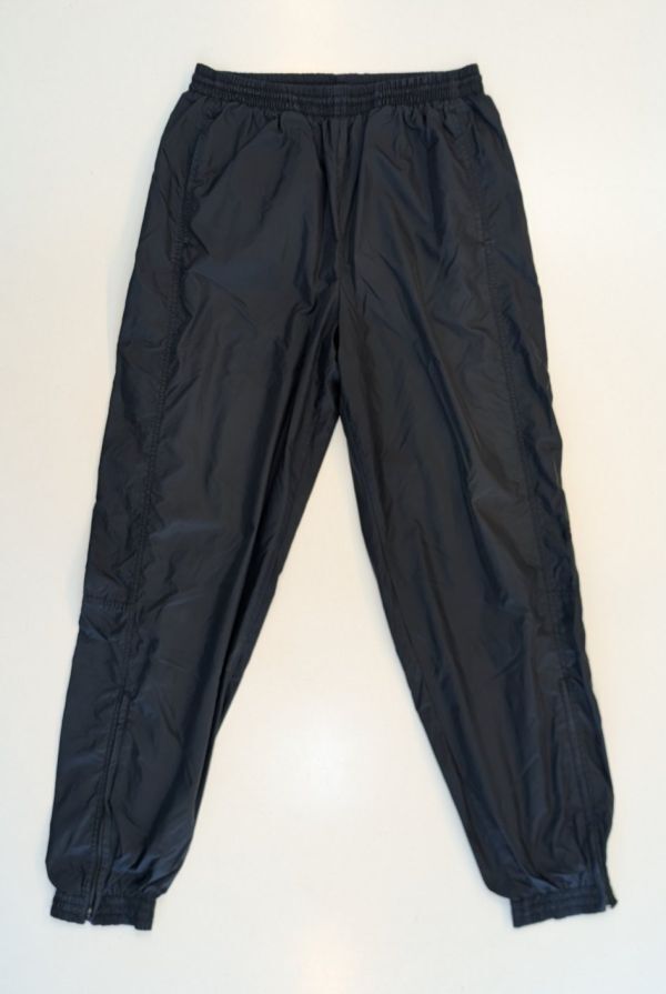 H7862 NIKE ナイキ ナイロンパンツ イージーパンツ 銀タグ 90s ヴィンテージ 黒 ブラック L拍卖