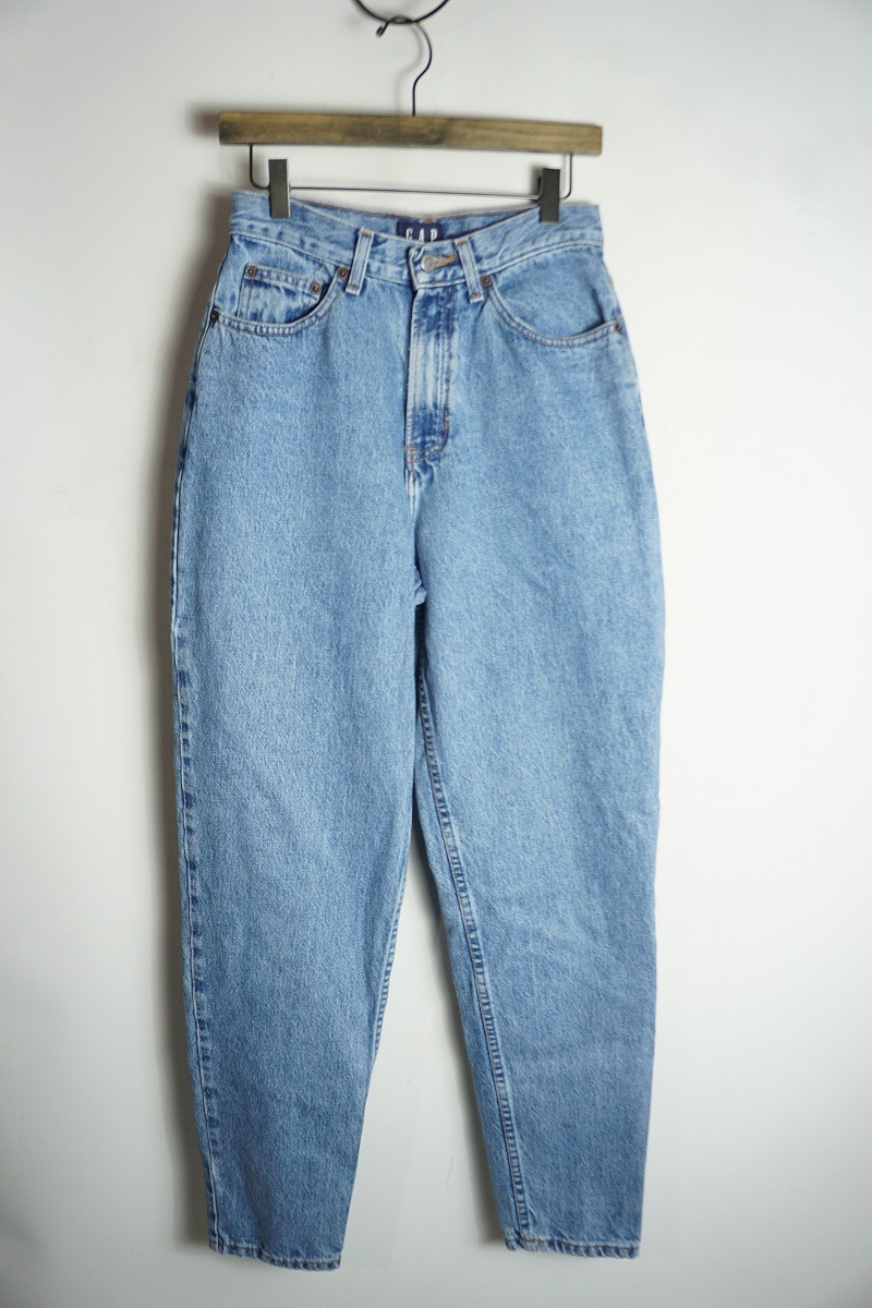 正規 90s USA製 Vintage OLD GAP オールドギャップ ルーズフィット バギーパンツ デニム ヴィンテージ ジーンズ ジーパン 青 本物 813P★2拍卖