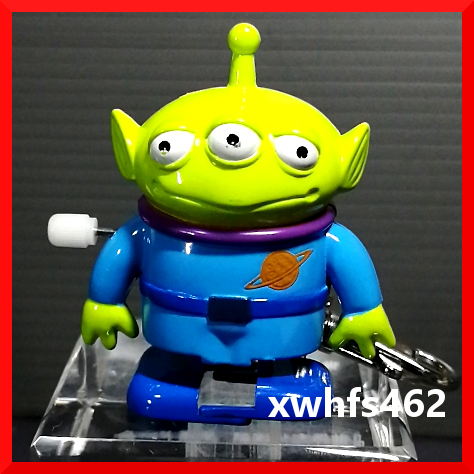 即決美品 トイ・ストーリー リトルグリーンメン ゼンマイ人形 キーホルダー トコトコ人形 フィギュア Toy Story PIXAR Disney ウッディ 111拍卖