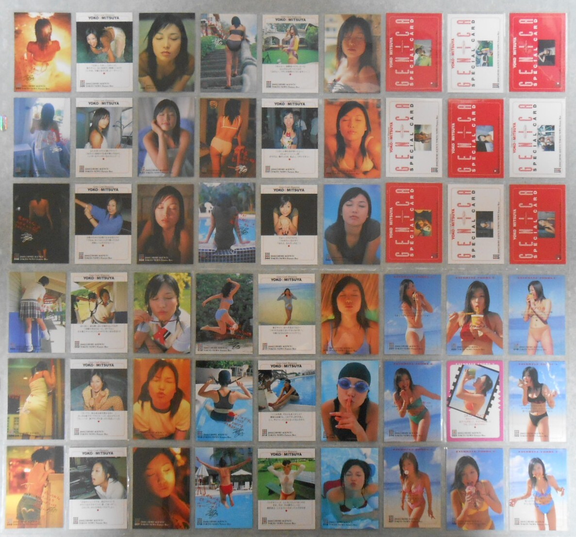 三津谷葉子 2000 GENICA トレカ レギュラーカード&SPで、 54枚拍卖