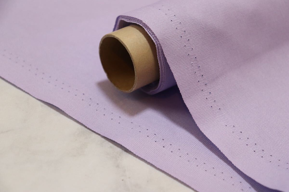 2m ラベンダー 無地 オックス 生地 ハギレ 生地拍卖