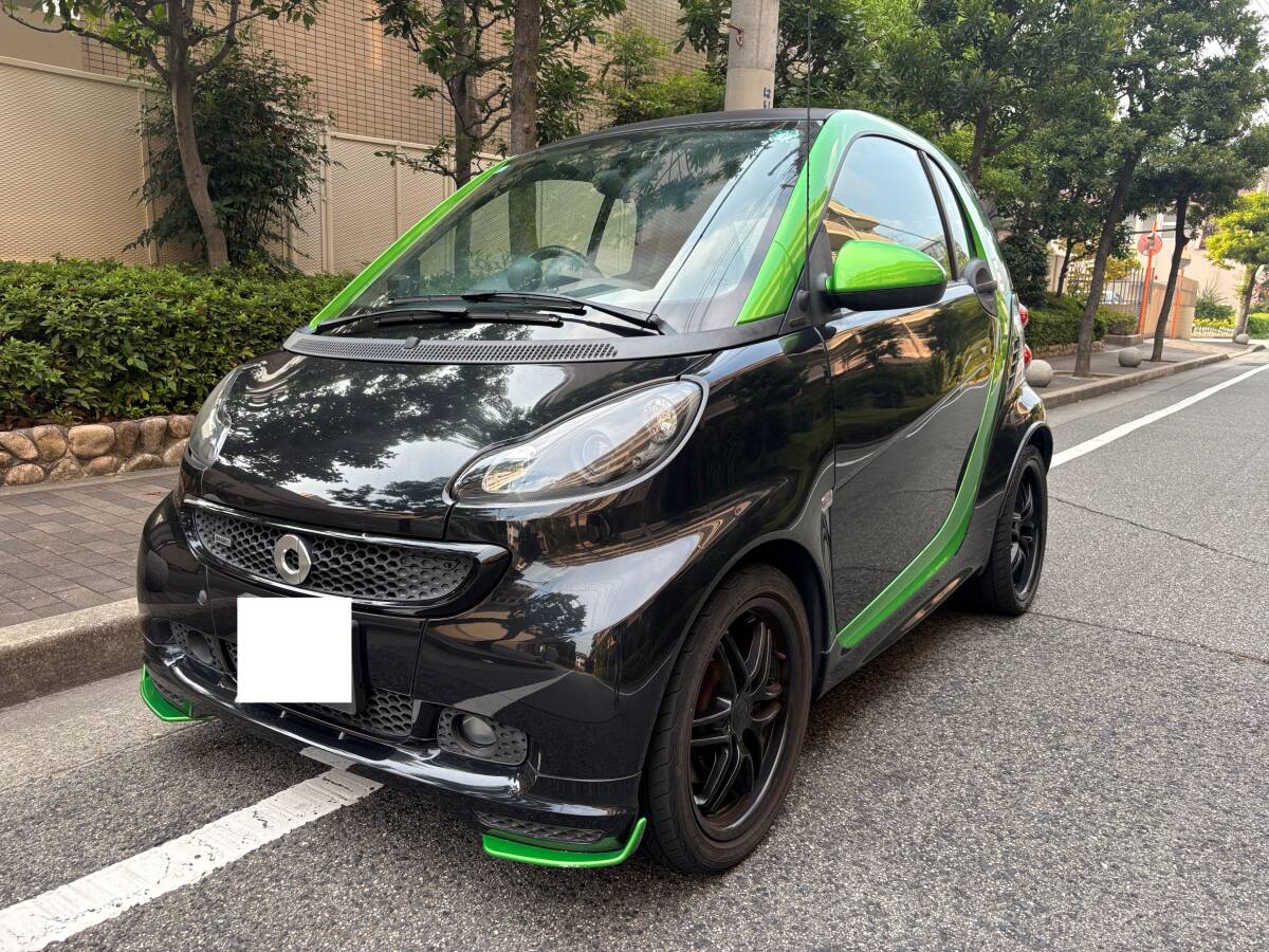 出品価格が総額スマートBRABUSエレクトリックドライブ完全電気3万9千KM/80台限定/ナビBカメラほぼ無傷の極上車/検査満タン4.5点拍卖