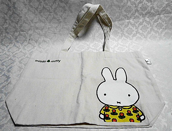 ◇ミッフイー(^^♪オリジナルトートバッグ ベージユ拍卖