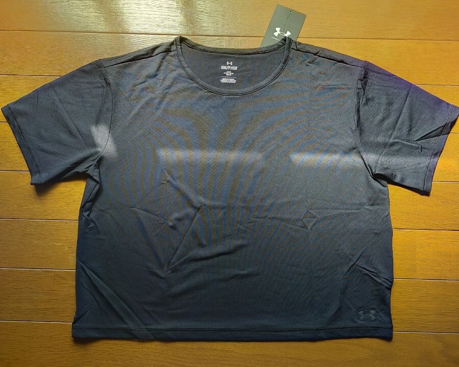 アンダーアーマー モーション ショートスリーブ Tシャツ 黒 Sサイズ タグ付き 定価5500円 ブラック トレーニング スポーツ y10950-1-HZ1拍卖