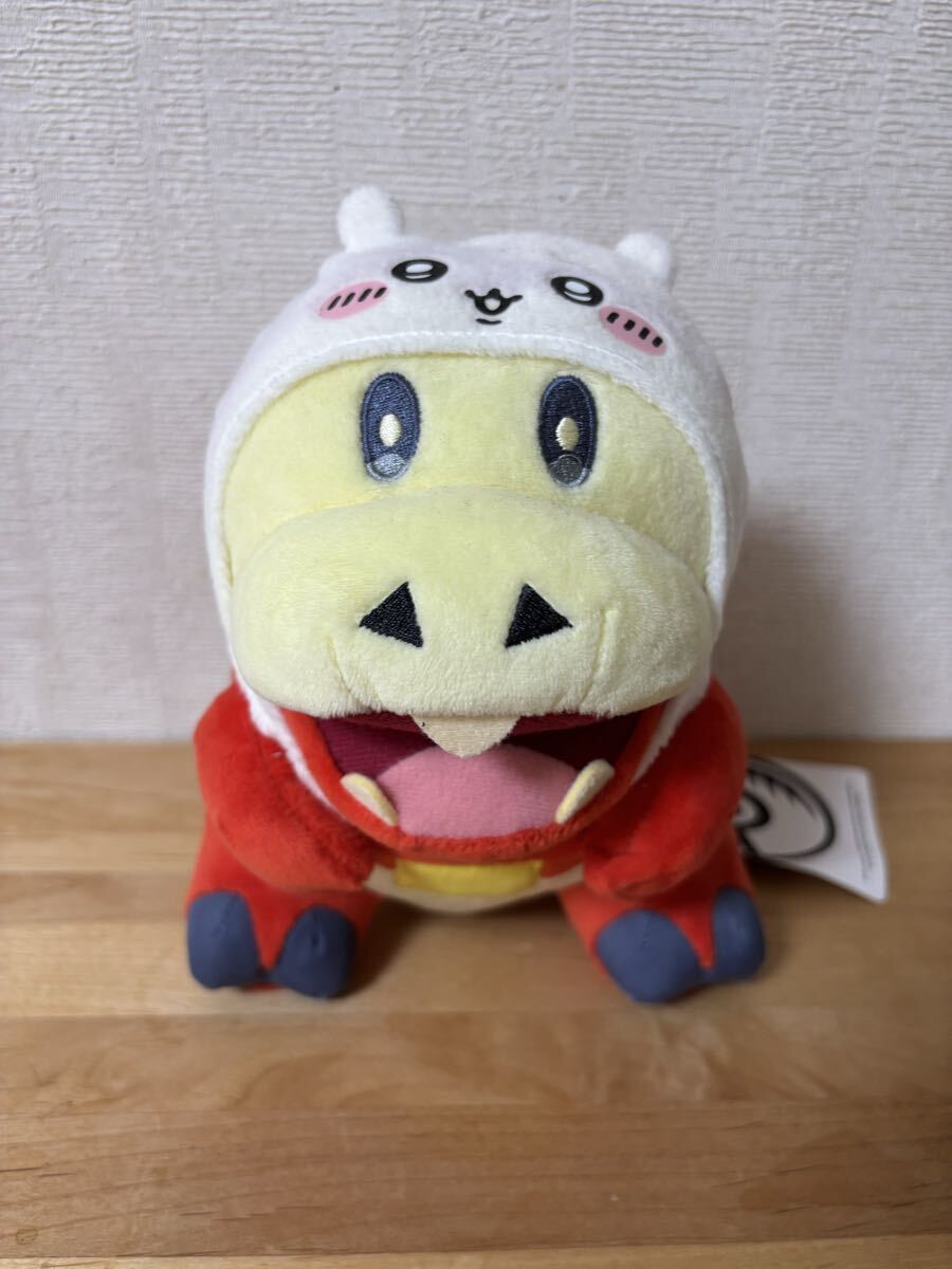 ポケモンセンター ホゲータぬいぐるみ タグ付き ちいかわ猫のかぶりものつき ポケモン 拍卖