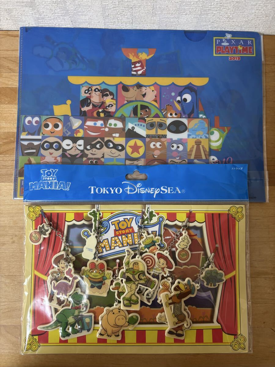 東京ディズニーシー トイ・ストーリーマニア ストラップセット ピクサークリアホルダー 新品未使用拍卖