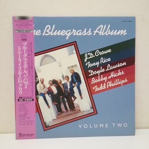 ★【中古品】トニー・ライス&J.Dクロウ ブルーグラス・アルバムVol.2 レコード拍卖
