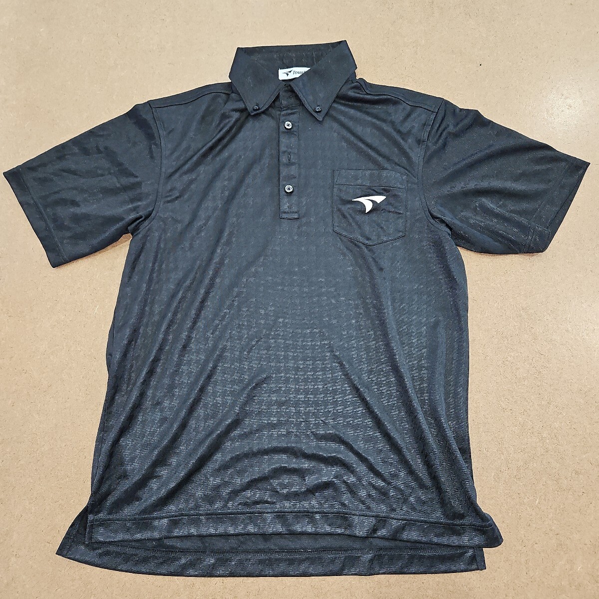 ツアーステージ 速乾ポロシャツ(黒)Mサイズ拍卖