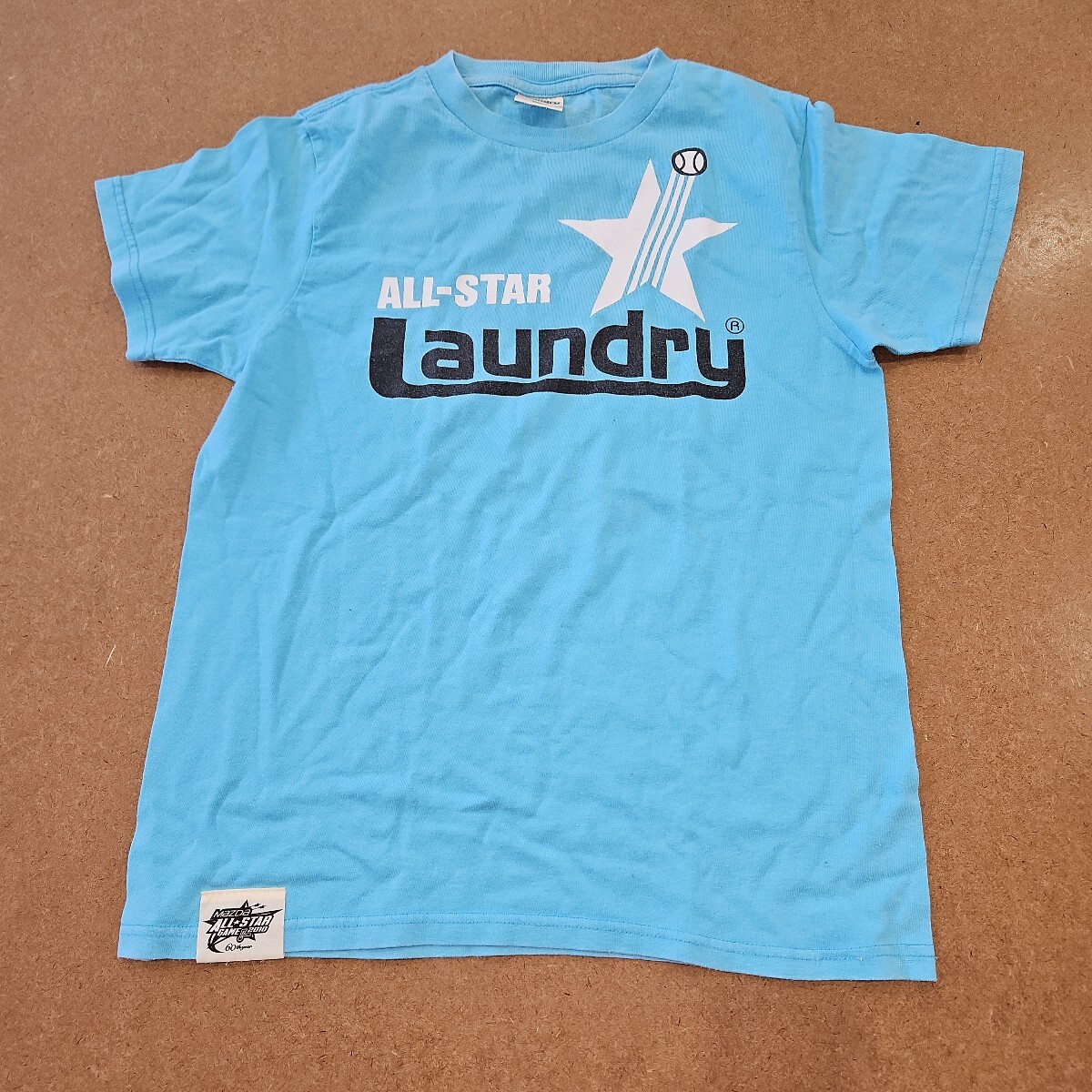 ランドリー 『NPB オールスター』Tシャツ(水色)Sサイズ拍卖