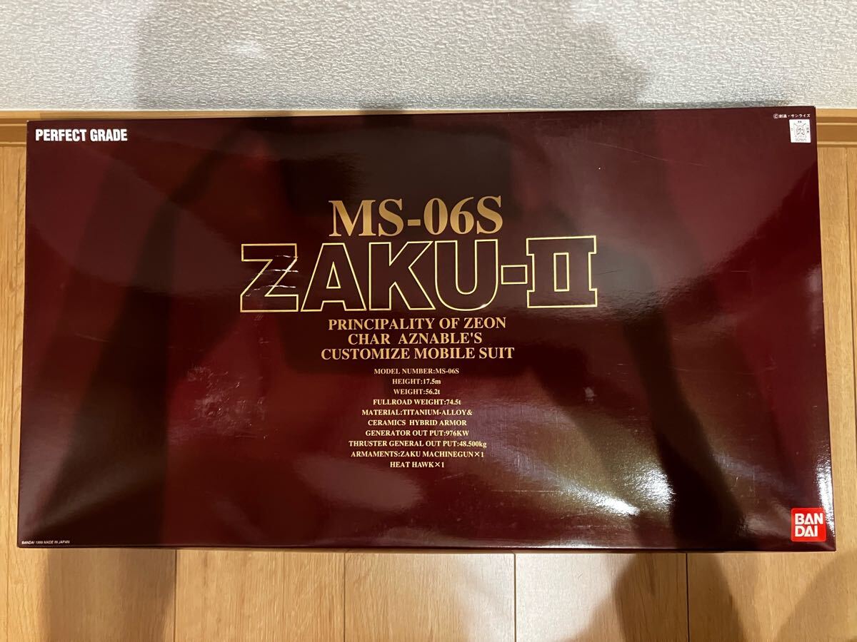 1/60 PG MS-06S ZAKU-Ⅱ シャア専用ザクⅡ ザク2拍卖