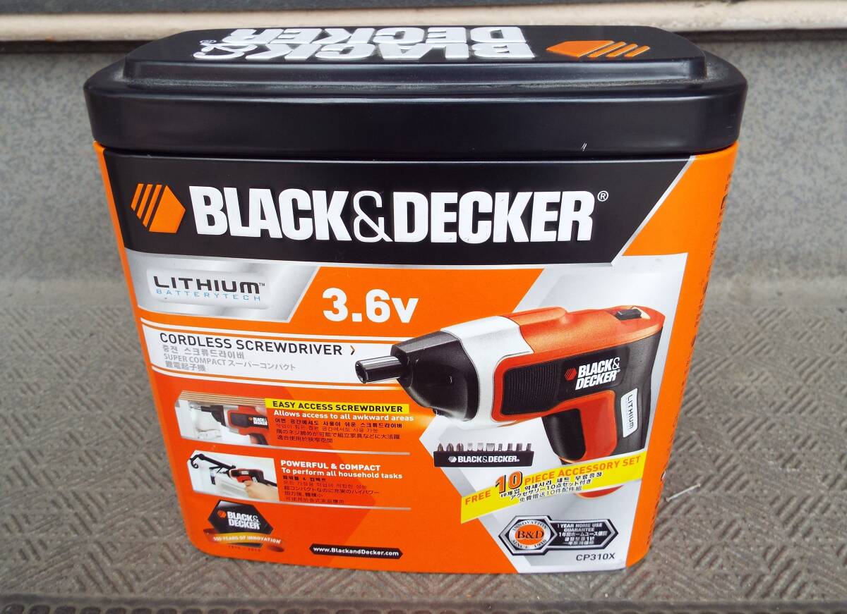 中古 ★ BLACK&DECKER スーパーコンパクト : CP310X拍卖