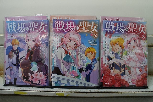 戦場の聖女 妹の代わりに公爵騎士に嫁ぐことになりましたが、今は幸せです 1-3巻セット 中古コミック B00942_comic拍卖