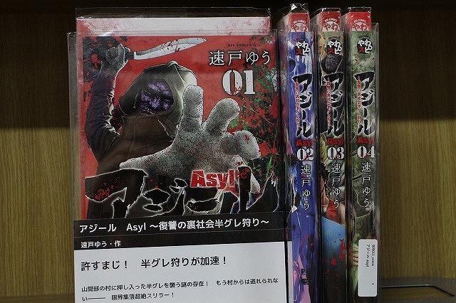 アジール Asyl 1-4巻セット 中古コミック B00011_comic拍卖