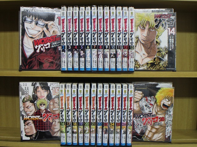 ワースト外伝 グリコ 1-28巻セット 中古コミック 3B1758-comic拍卖
